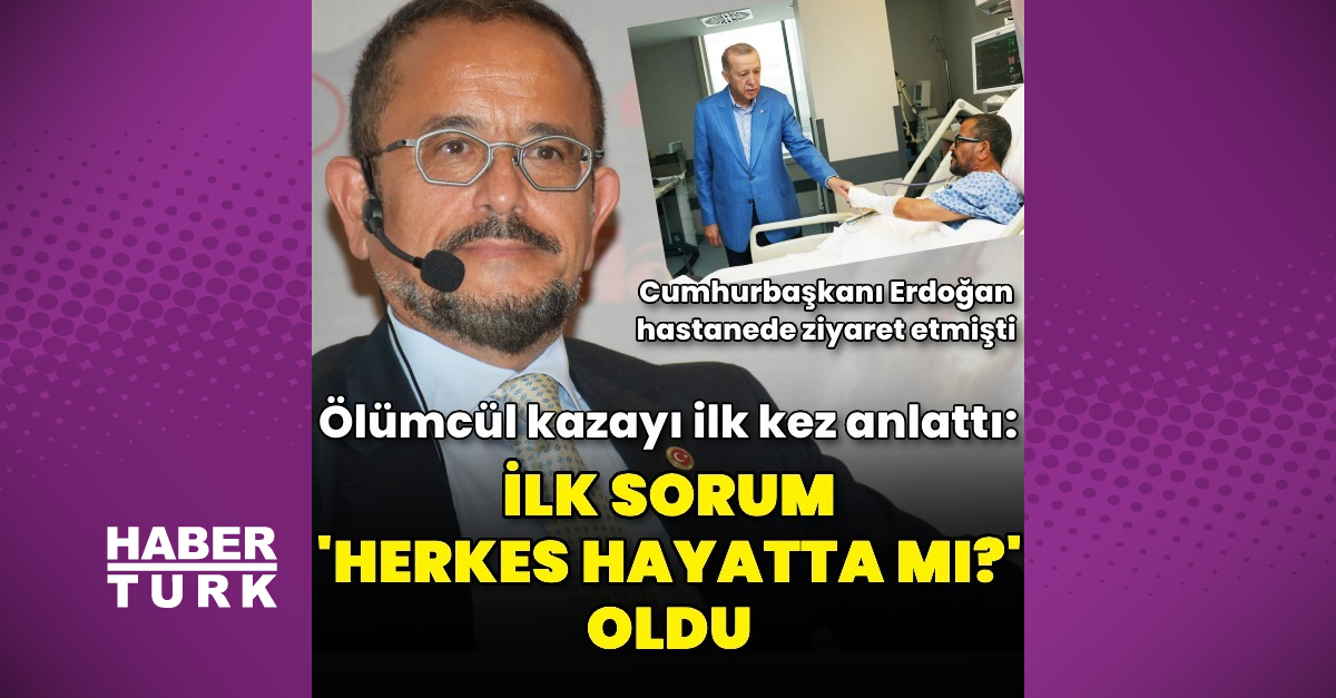 Ali Sabancı kazayı ilk kez anlattı