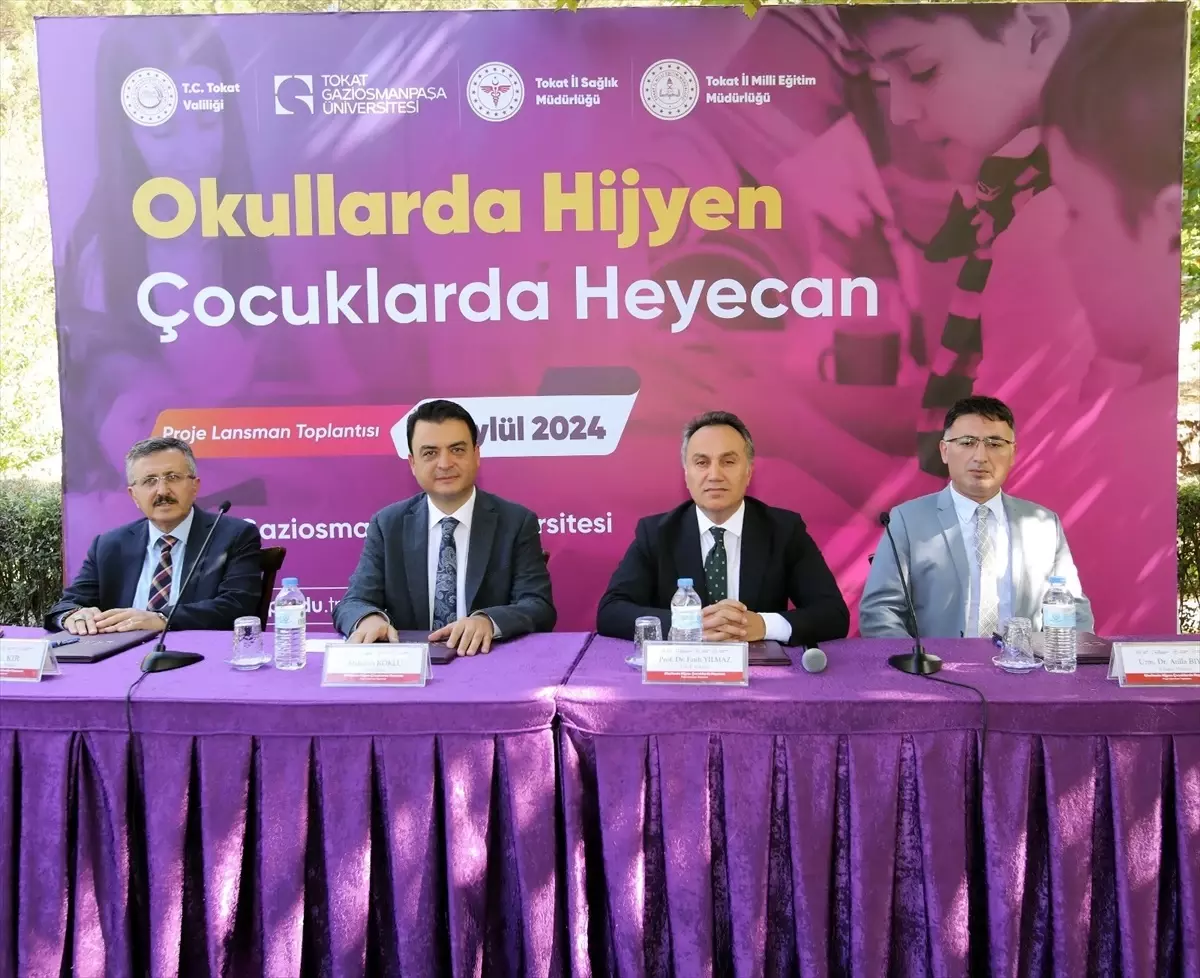 Okullarda Hijyen Projesi Tanıtıldı