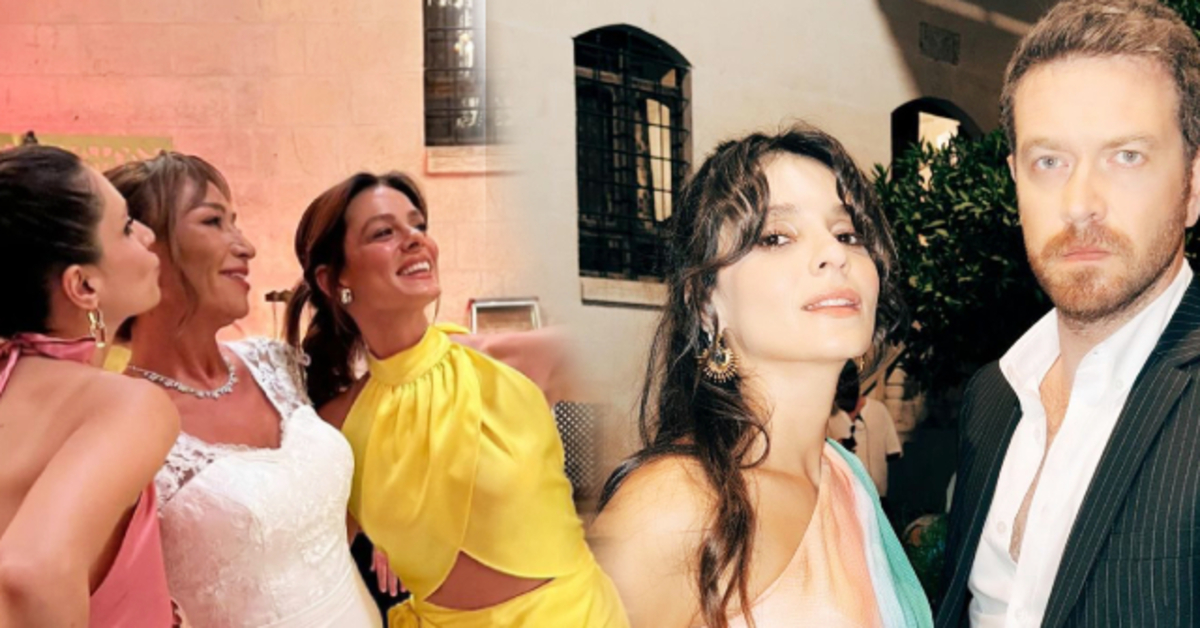 Özge Özpirinççi, setten eğlenceli paylaşımlar yaptı