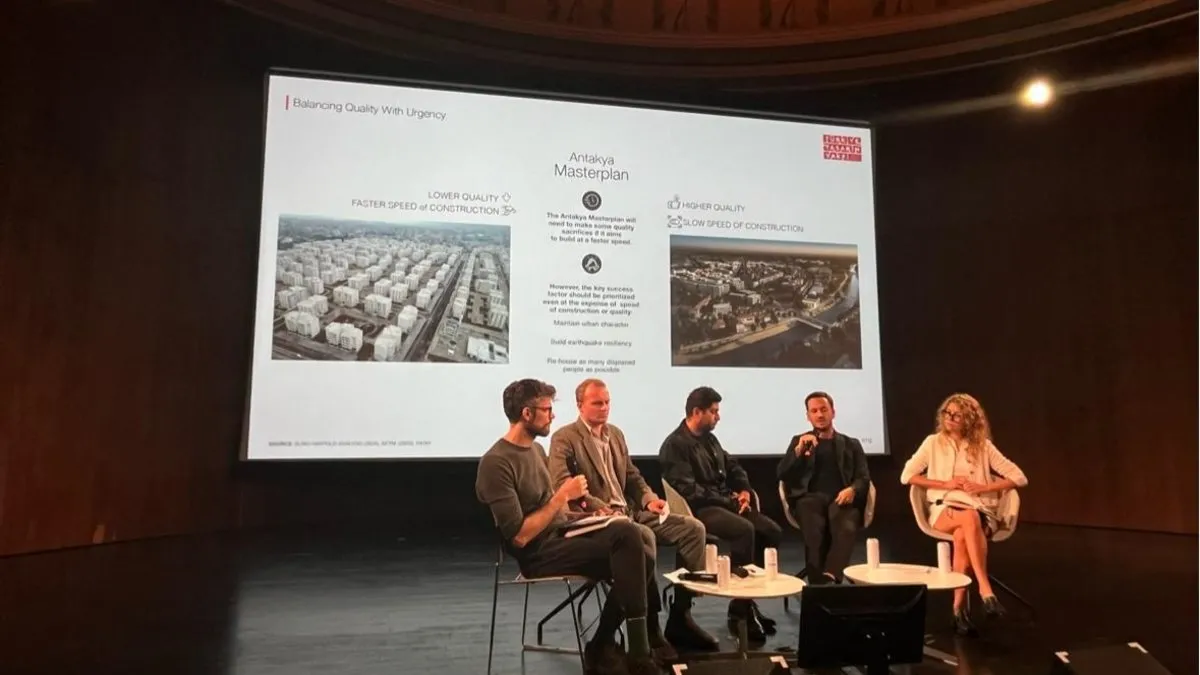 Türkiye Tasarım Vakfı, Londra’da “Hatay Yeniden Canlanıyor” projesini anlattı