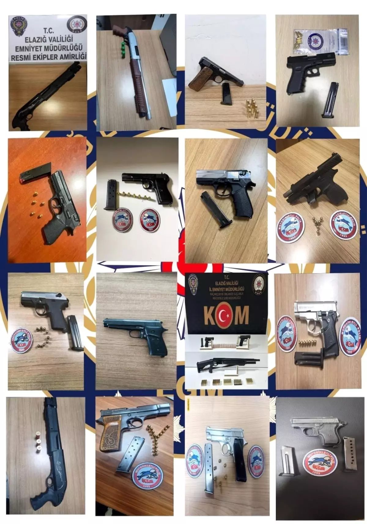 Elazığ’da Silah Operasyonu: 22 Şüpheli Yakalandı