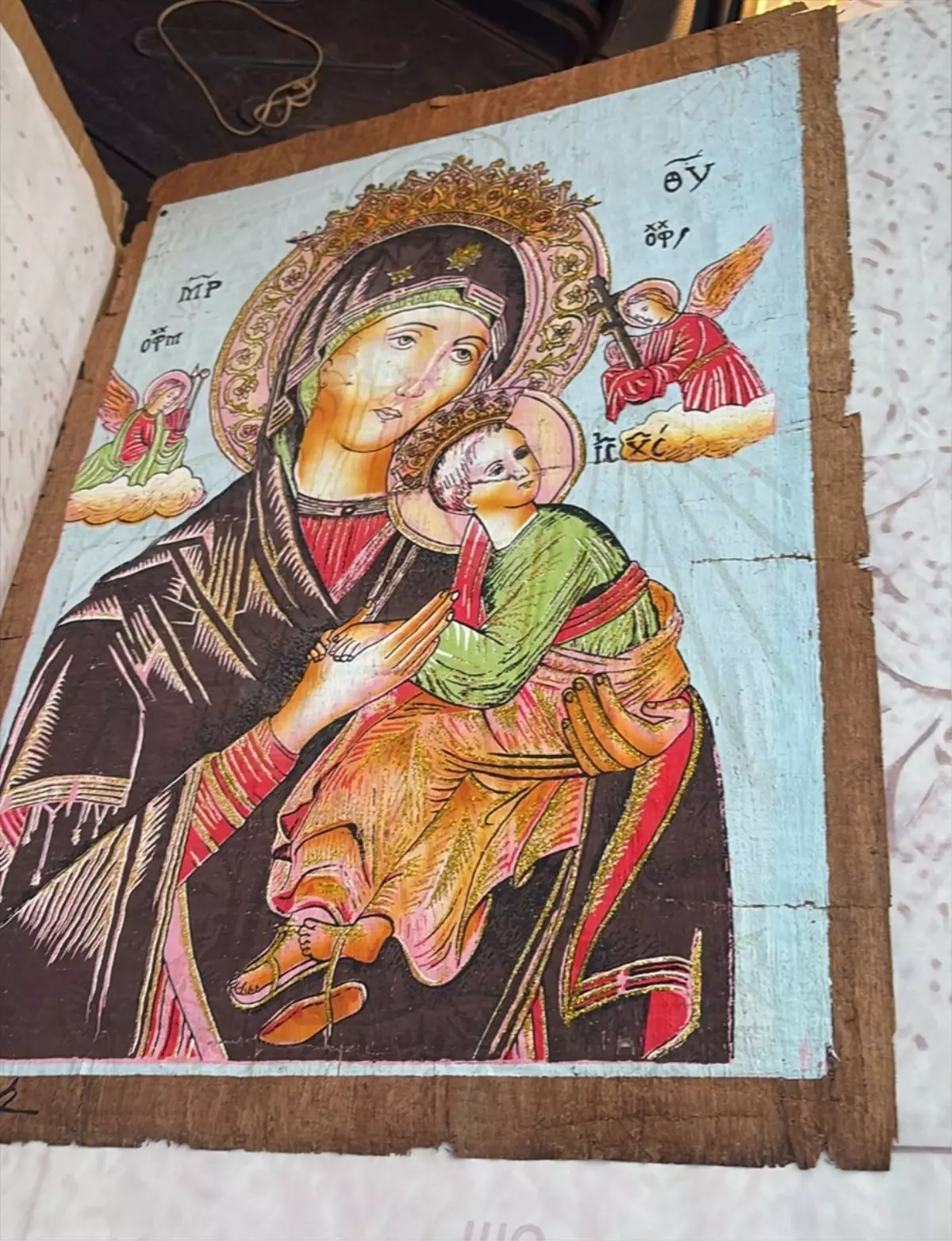 Nevşehir’de Tarihi Eser Tablo Bulundu