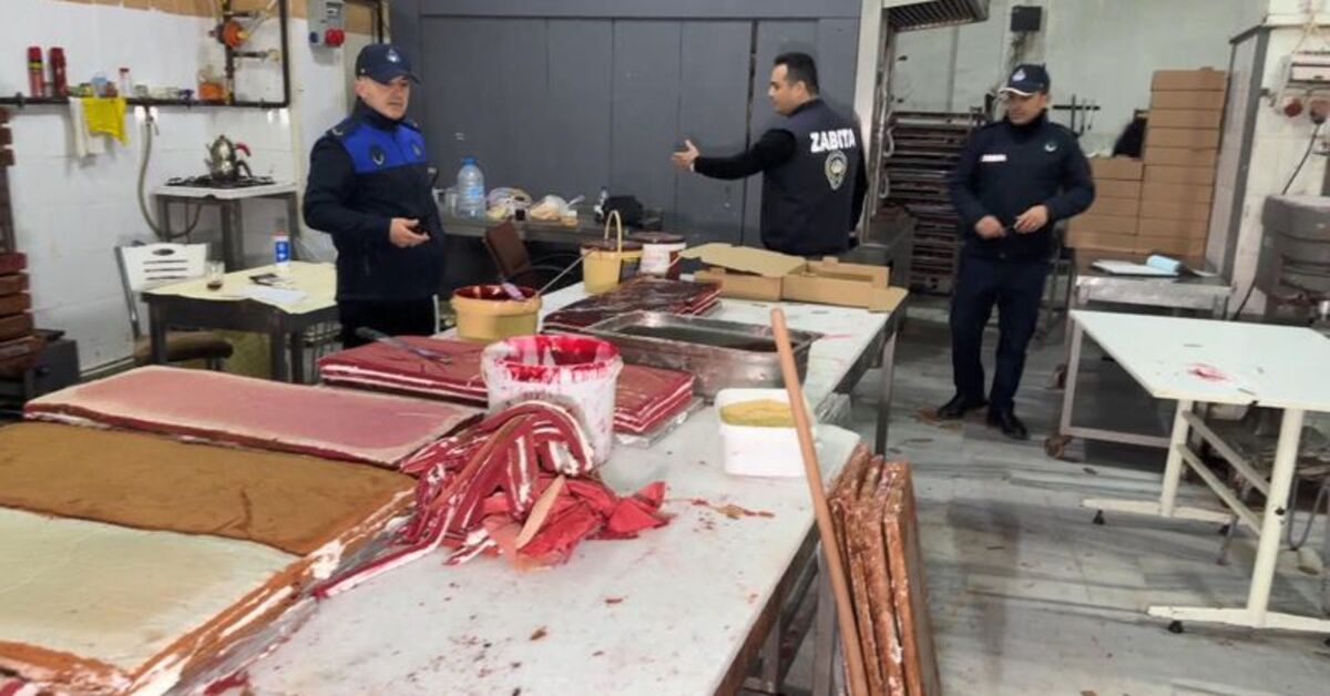 Avcılar’da 4 ay önce mühürlenen imalathanede pasta üretimi yaparken yakalandılar