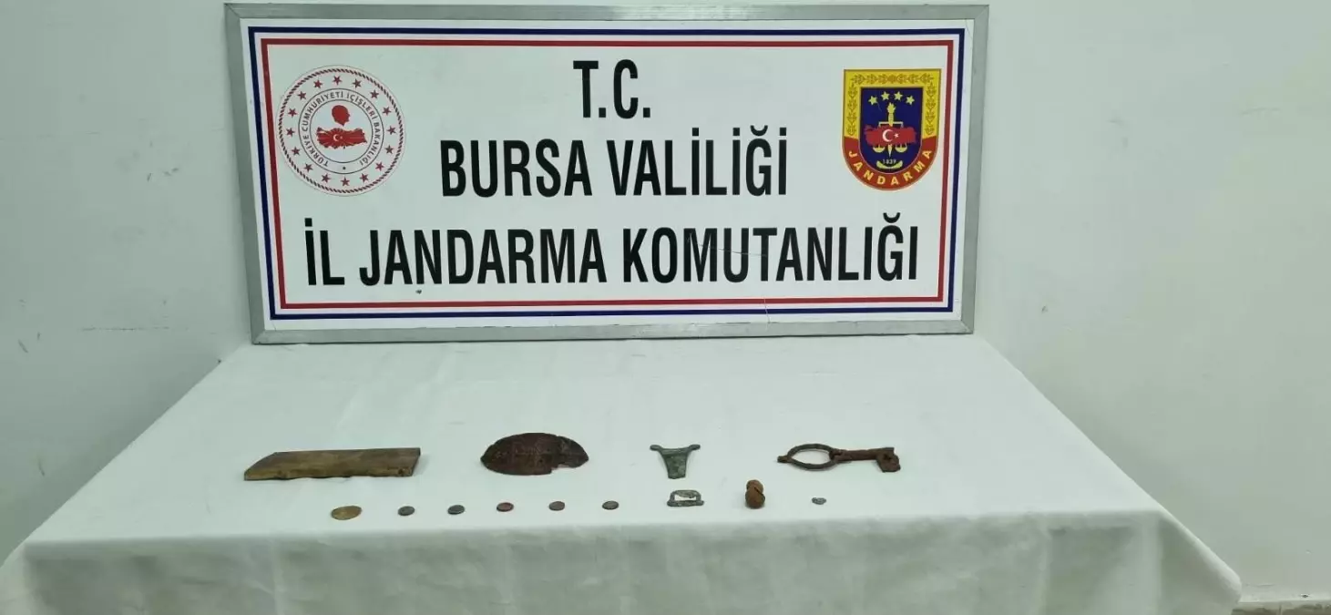 Bursa’da Kaçak Kazı Yapan 7 Kişi Gözaltına Alındı