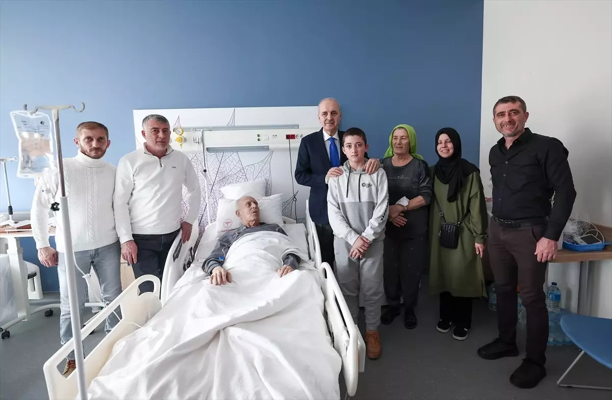 Kurtulmuş ve Tekin’den Burhan Abiş’e Ziyaret