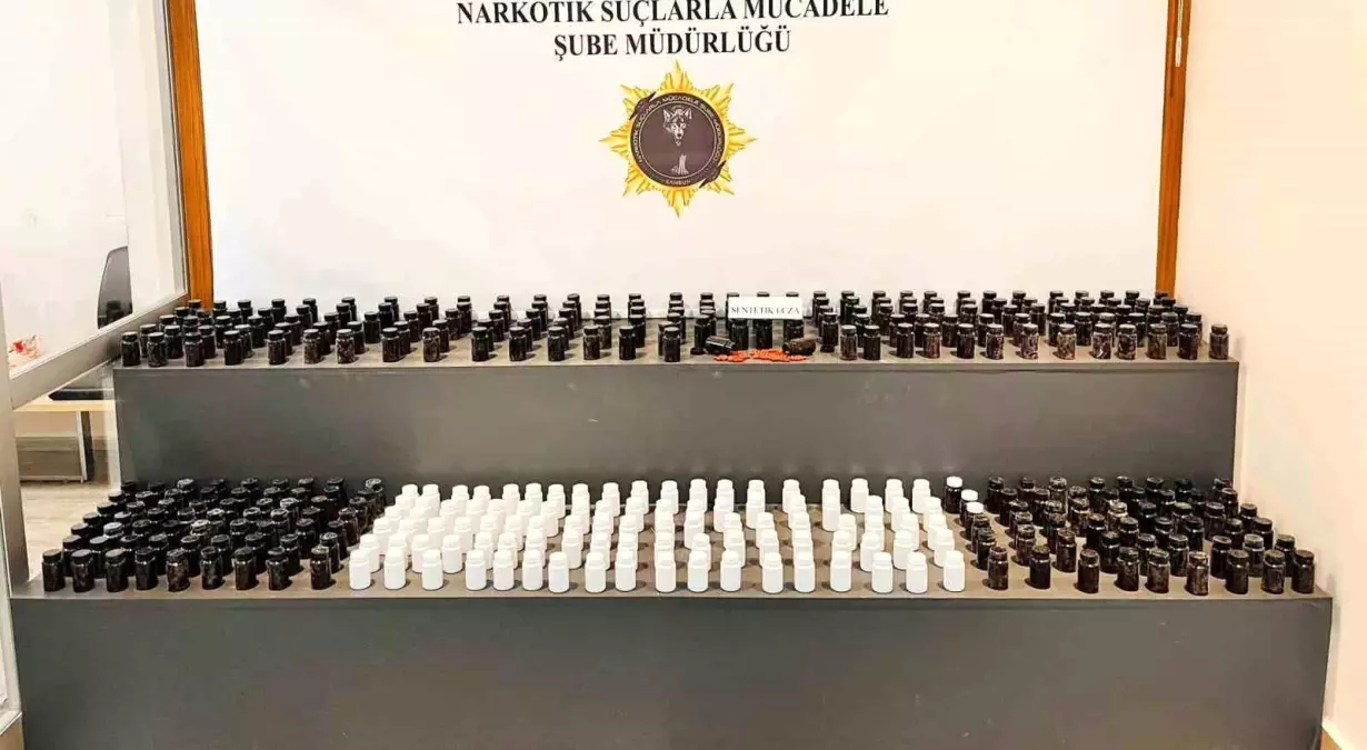 Samsun’da Uyuşturucu Operasyonu: 30 Bin Ecza Ele Geçirildi