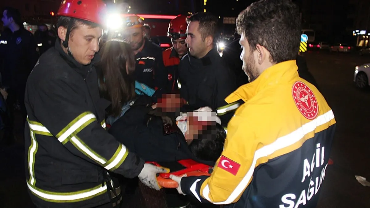 ‘Dur’ ihtarına uymayan 16 yaşındaki sürücü kaza yaptı: ”Baba, kafam kanıyor. Hemen buraya gel. Çarptığım adamda…