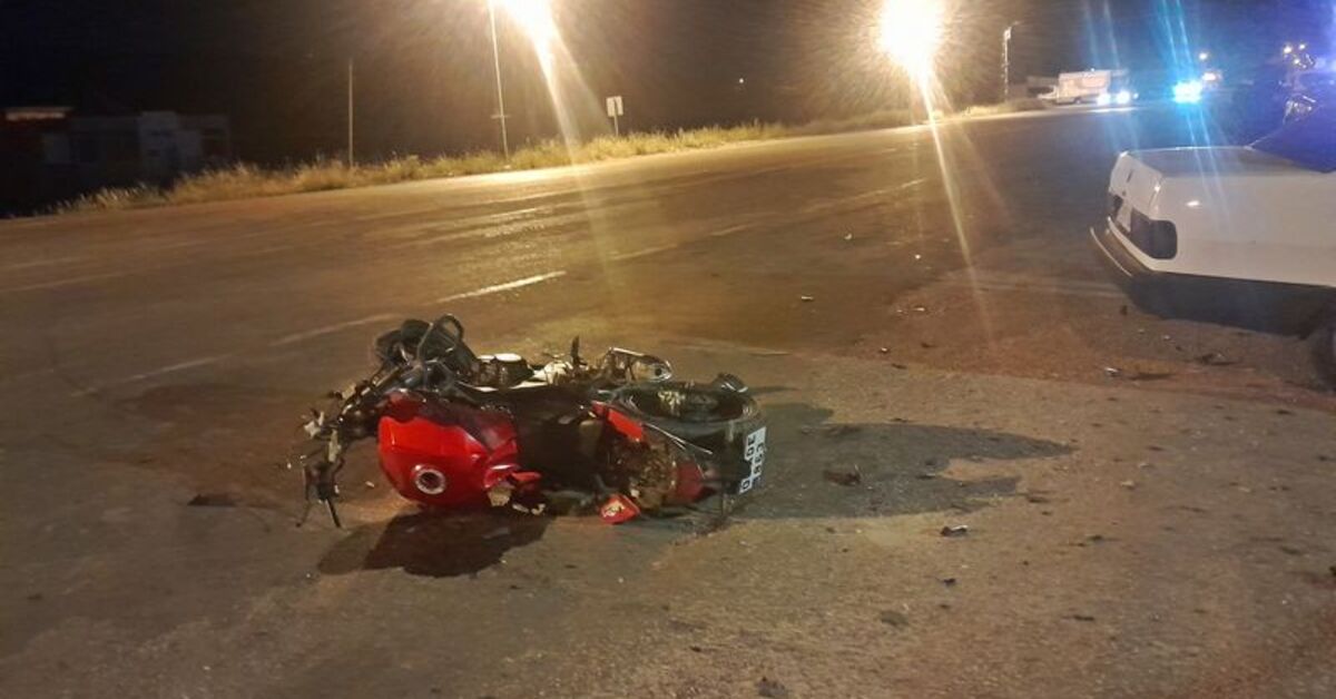 Motosikletlinin feci ölümü!
